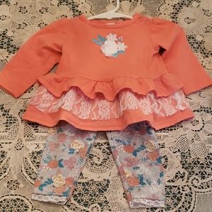 2pc infant girl outfit